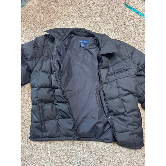 J. CREW Black, Down, lightweight Quilted Puffer Jacket/Coat, PS (Petite/Small) - Picture 12 of 12